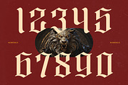 Lionkin Stylish Blackletter Font, a Blackletter Font by timelesstype.co (Thumbnail 8 of 20)