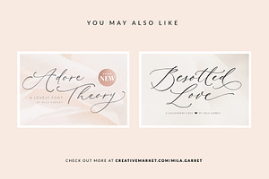 La Angelie Wedding Calligraphy Font