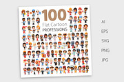 100 Professions Flat Characters, a Person Illustration by Voysla's Shop (Thumbnail 3 of 6)