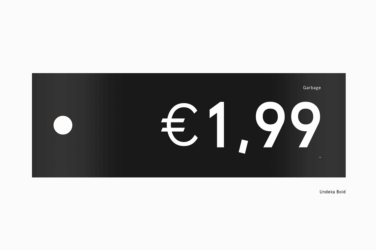 Undeka San Serif Font, a Sans Serif Font by Bolderaja1 Studio (Photo 17 of 20)