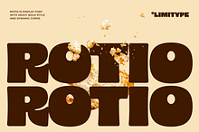 Rotio - Bold Font