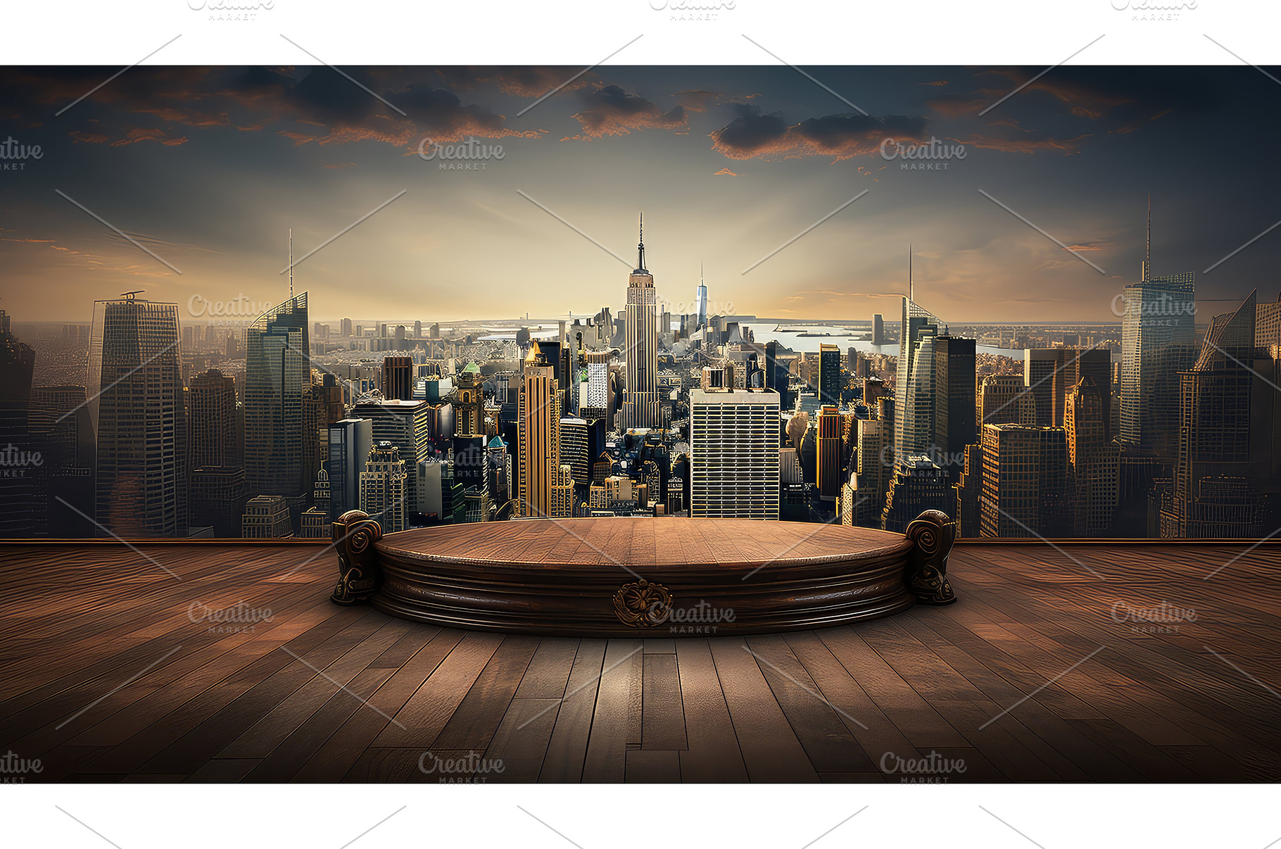 lighting podium studio background ai, a Technology Photo by pikepicture