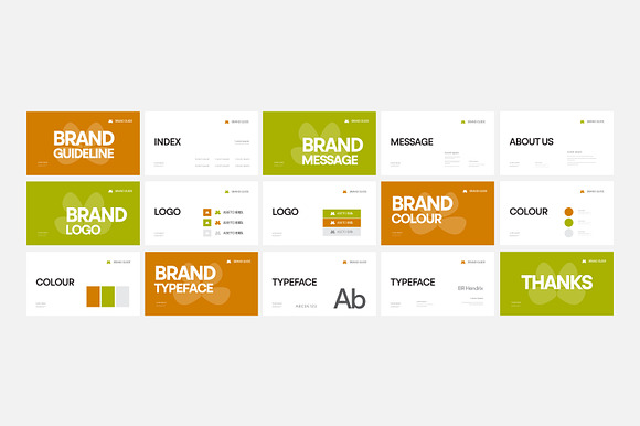 Creative Brand Guidelines Layout