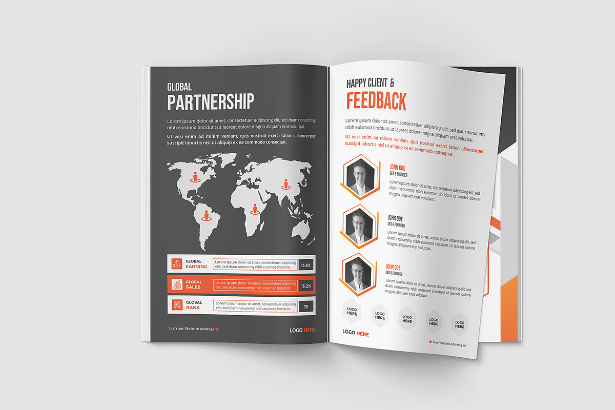 Multipurpose Business Brochure, a Brochure Template by gstudiovect21 (Photo 7 of 7)