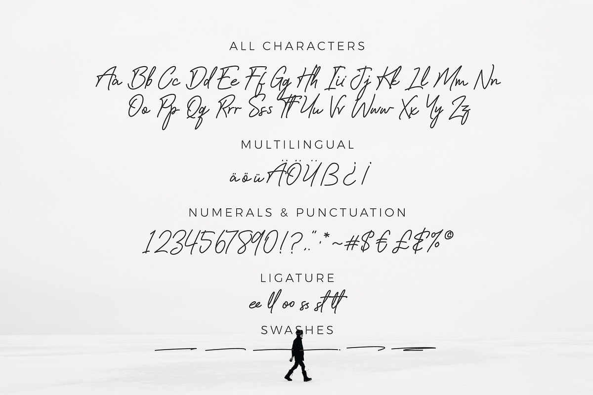 Sadwell A Casual Handwritten, a Script Font by sancreastd. (Photo 11 of 12)