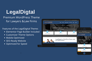 LegalDigital - Legal Wordpress Theme, a WordPress Template by MapilitMedia Inc.