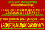 Hot Streak, a Font by Pink Broccoli (Thumbnail 3 of 3)