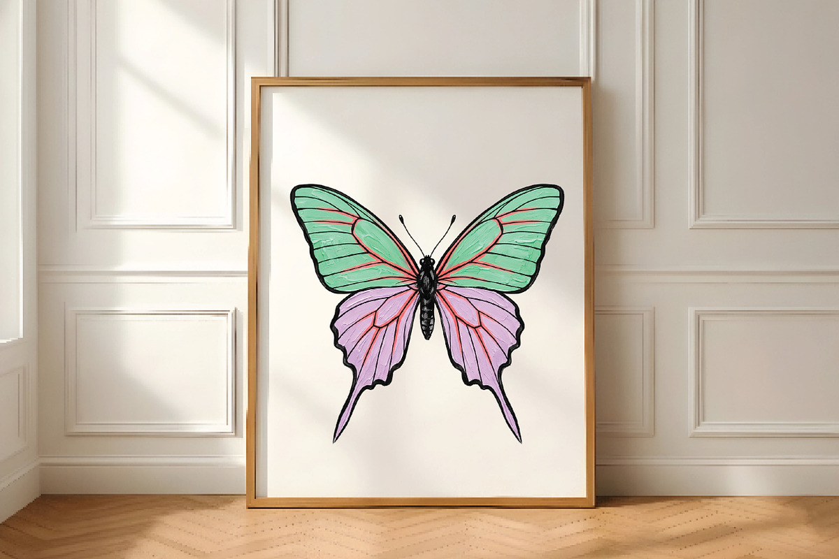 Butterfly Illustration PNG Bundle, a Seasonal Illustration by Daily.Designs (Photo 5 of 5)