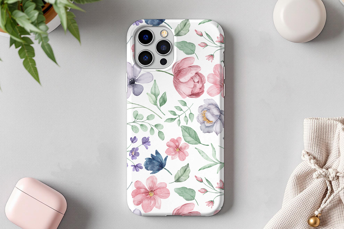 Misty Petal Garden Seamless Pattern, a Pattern Graphic by OwlAndFern (Photo 12 of 12)