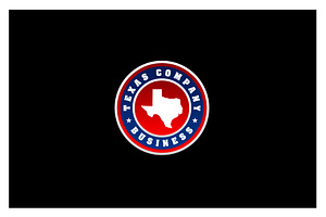 Texas Circle Emblem Company Logo