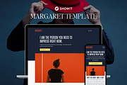 Margaret - Showit Website Template, a Landing Page Template by The Lovely Geek (Thumbnail 1 of 4)