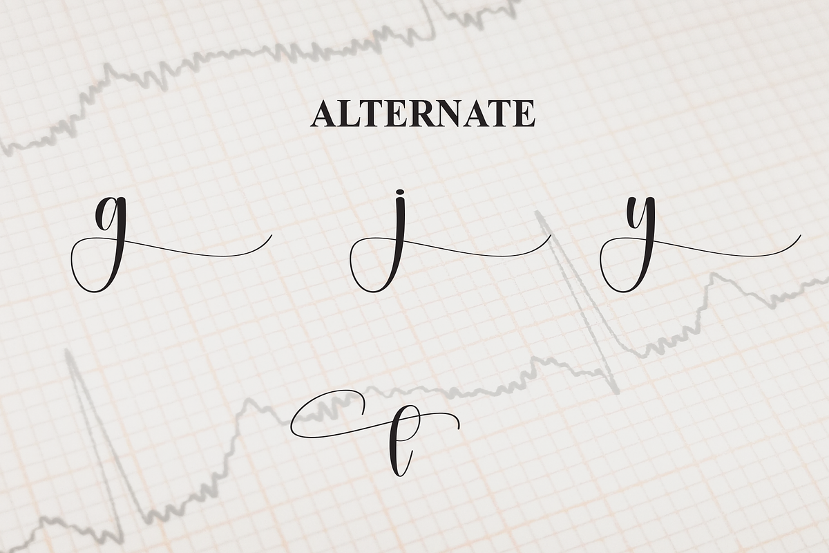 Magnitude | Script Font, a Handwritten Font by Scratchones (Photo 8 of 9)
