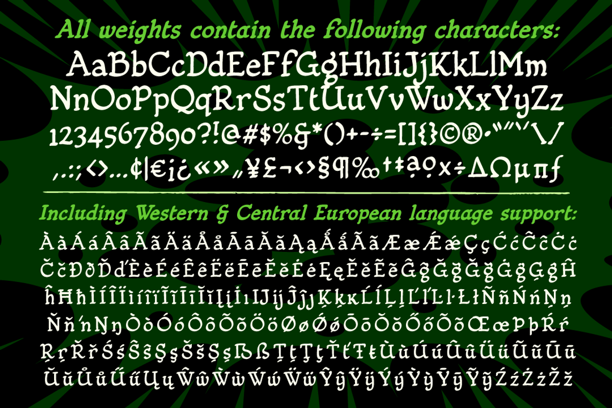 Fiddlefaddle - silent movie titles, a Handwritten Font by Comicraft Fonts (Photo 7 of 7)
