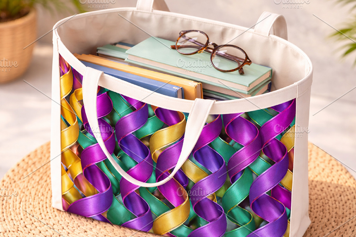 Mardi Gras Seamless Pattern Bundle, a Pattern Graphic by Canvas Craft (Photo 4 of 6)