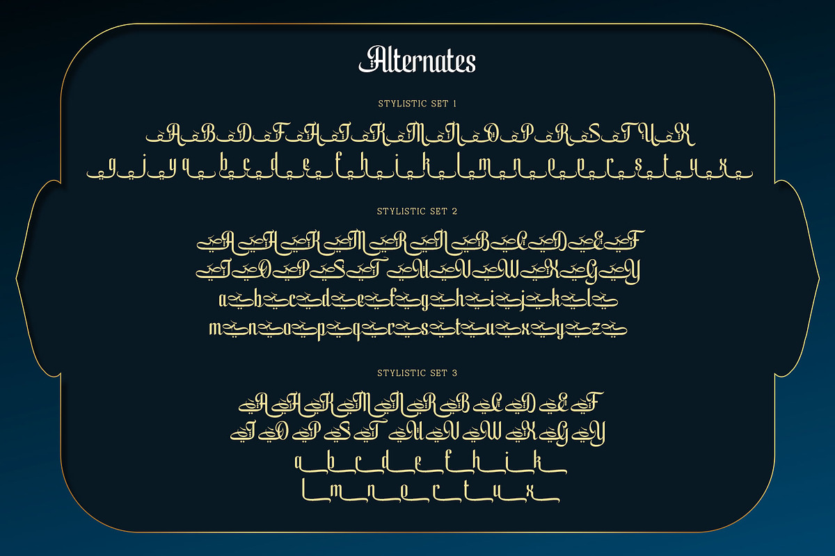 Yulltan Ramadan Typeface, a Sans Serif Font by alit design (Photo 15 of 19)
