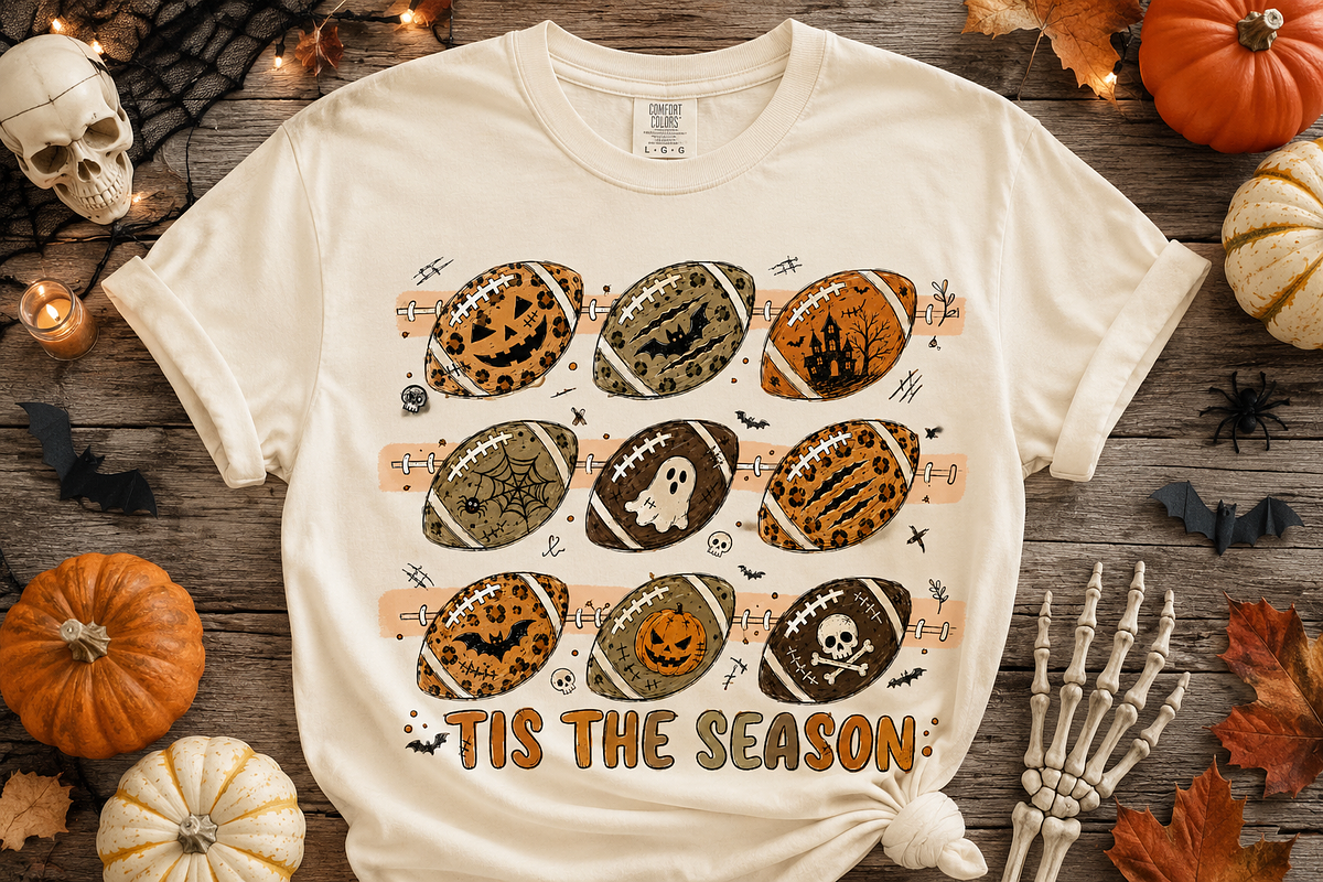 Vintage Sport Halloween Png Bundle, an Object Graphic by Daisy Design (Photo 10 of 21)