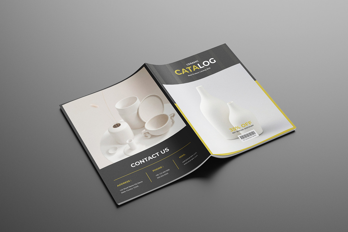 Catalog Brochure Template, a Brochure Template by Seeing-art (Photo 9 of 11)