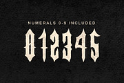 Claymore - Blackletter Display Font, a Blackletter Font by Born to Love (Thumbnail 2 of 3)