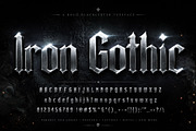 Iron Gothic, a Blackletter Font by Wow Magic (Thumbnail 3 of 5)