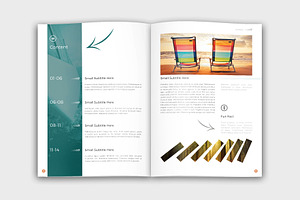 Vertical Corporate Booklet