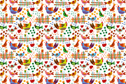 Cute chickens, a Pattern Graphic by Ovocheva (Thumbnail 3 of 4)