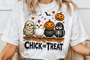 Funny Halloween Png Spooky Chicken, a Work Illustration by Sublimation Artist (Thumbnail 4 of 9)