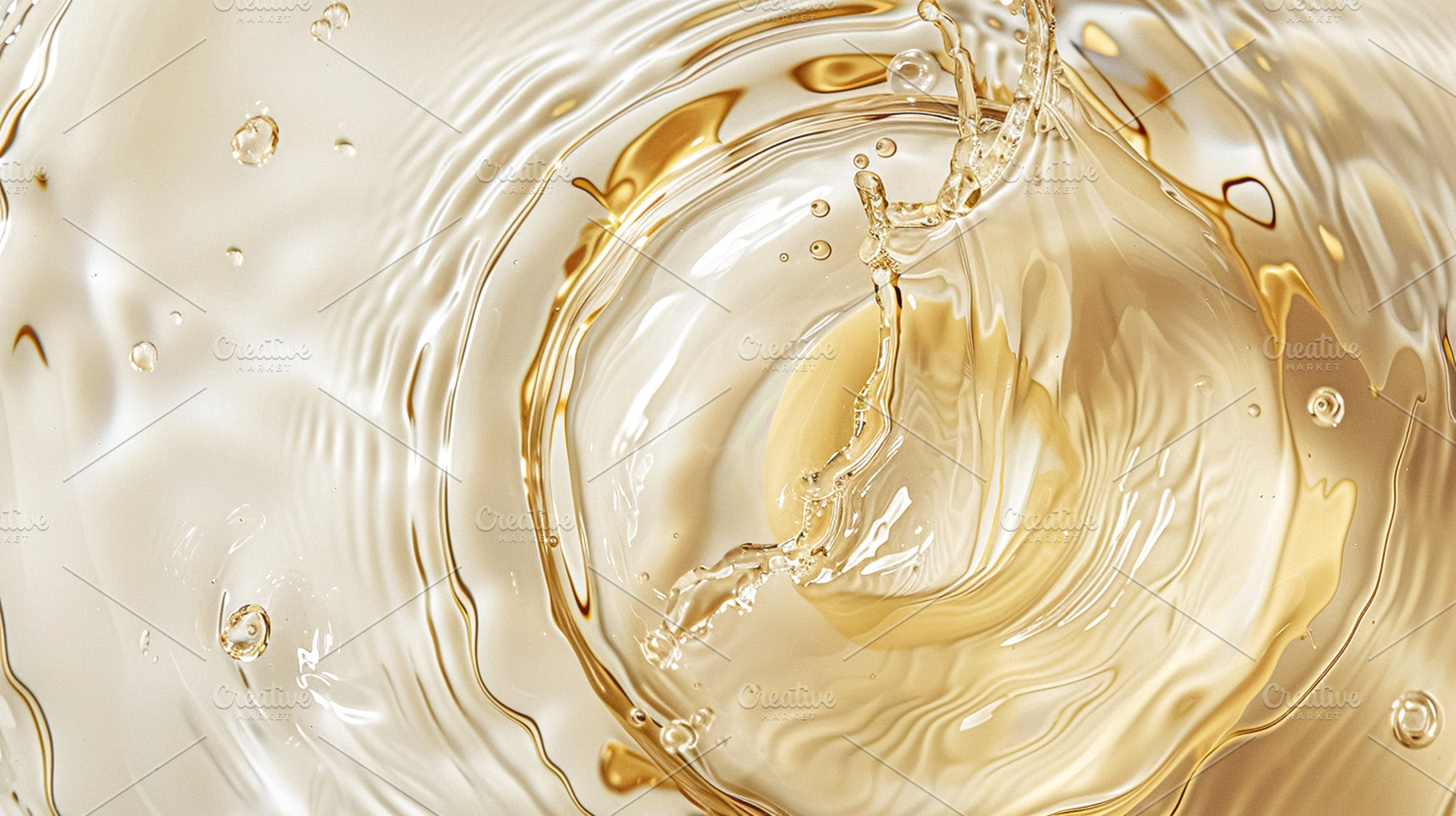 Skincare, cosmetics and beauty product texture abstract backgrou, a Beauty & Fashion Photo by Studio ANNA