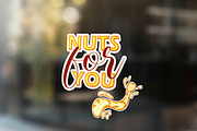 Set of peanut butter stickers | 32, a Stationery Template by Big Squirrel (Thumbnail 2 of 5)