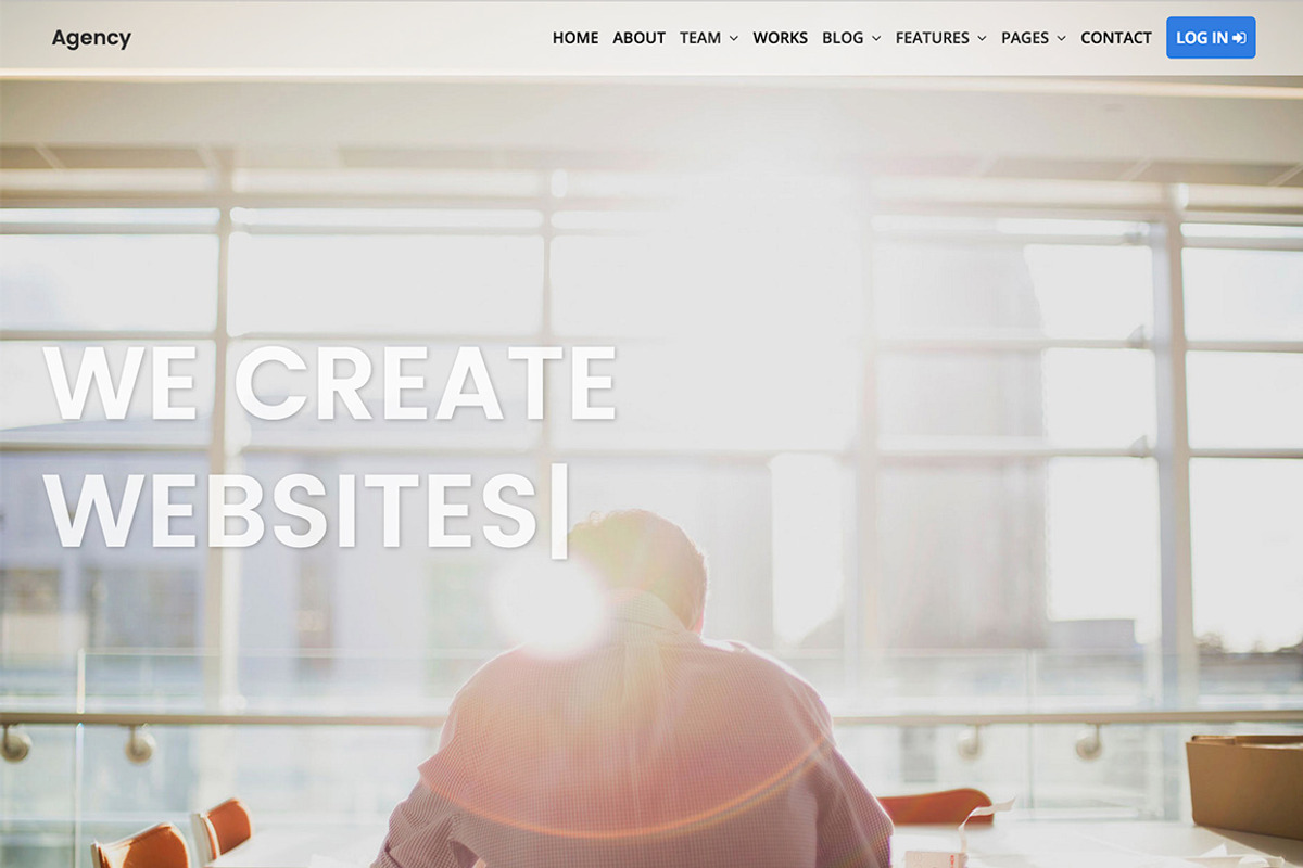 TITAN Agency Next & React Template, a HTML Template by Themebiotic (Photo 2 of 7)