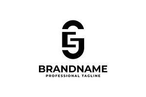 Letters GC Or SC Monogram Logo