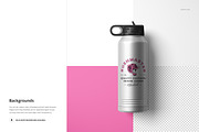 S. Steel 32 oz. Water Bottle Mockup, a Product Mockup by creatsy5 (Thumbnail 10 of 12)
