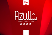 Azulla, a Sans Serif Font by almazstudio (Thumbnail 1 of 10)