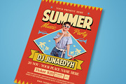 Summer Music Pary Flyer, a Print Template by megarez (Thumbnail 3 of 3)