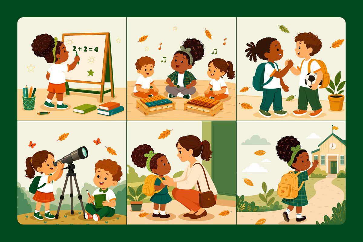 50 Back to School Education, an Education Illustration by Creative Stall (Photo 8 of 11)