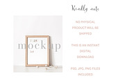 Frame Mockup, Boho Mockup Frame, a Print Template by BirdieFrames (Thumbnail 3 of 3)