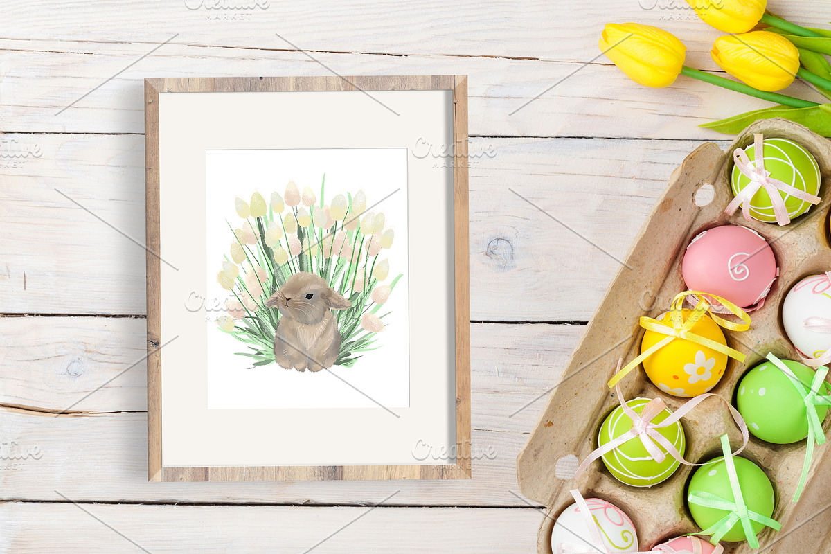 Happy Easter Clip Art Bundle, an Illustration by Lillias Faye (Photo 8 of 12)
