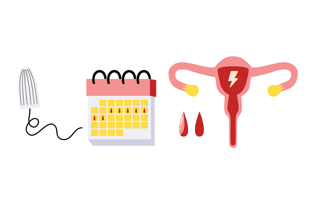 Menstrual Cycle & Women's Health, a Healthcare Illustration by the_myro (Photo 6 of 7)