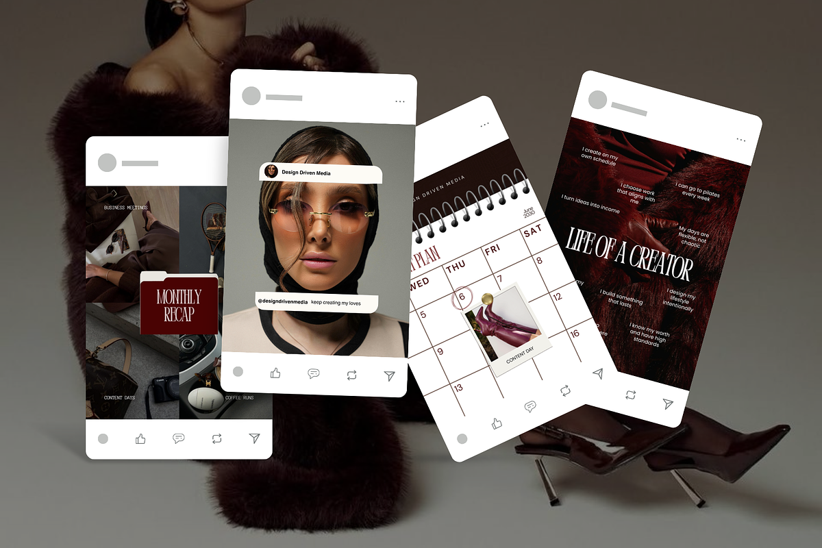 CONTENT Creator - Social Media Kit, a Design Template by Design Driven Media (Photo 9 of 12)