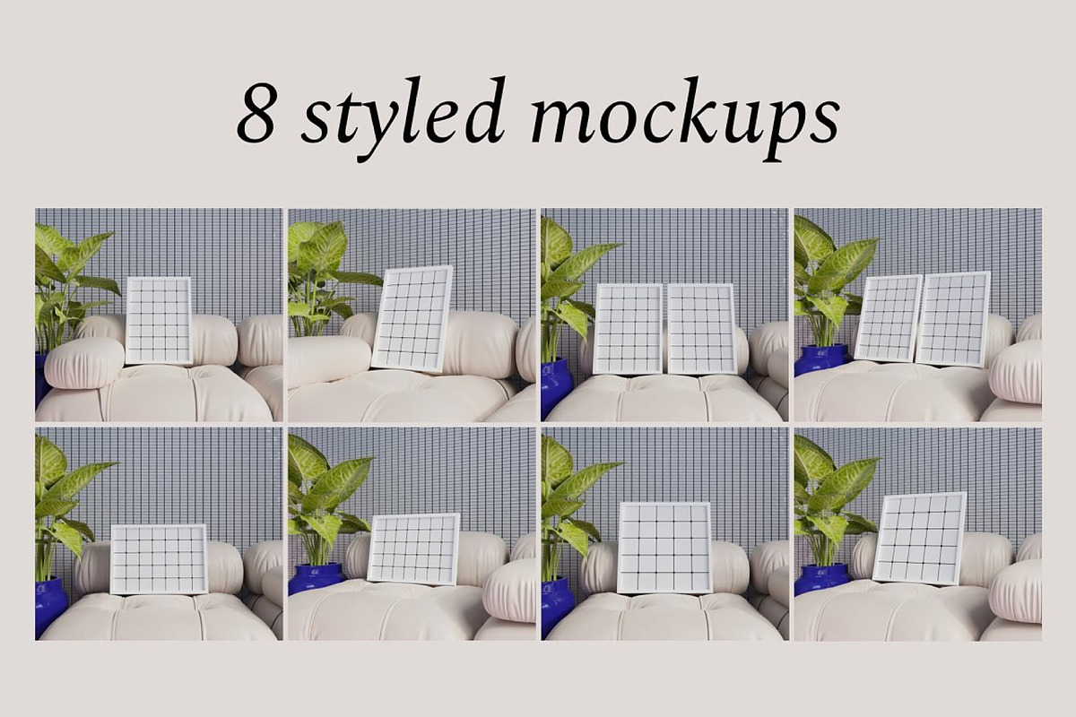 Artwork Mockups Bundle 20 in 1, a Household Mockup by Bonumo (Photo 41 of 41)