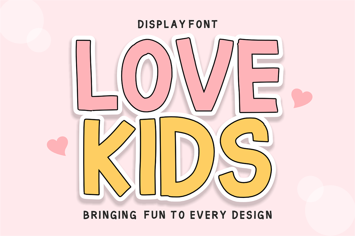 Best Mom - Hand-Drawn Display Font, a Handwritten Font by KiddoGlyphs Studio (Photo 2 of 3)