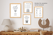 Airbnb Welcome Sign Template, a Poster Template by ShopRShop (Thumbnail 7 of 10)