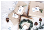 8 Minimalist Holiday Tags, a Graphic by Bloom and Flourish (Thumbnail 3 of 3)