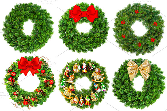 Christmas Wreath Set