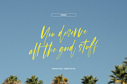 Unbound Anthem handwritten font, a Handwritten Font by Minna Kaario (Thumbnail 13 of 14)