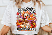 Too Silly For Just One Slice Turkey, a Seasonal Illustration by Canvas Craft (Thumbnail 3 of 5)
