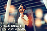50 Urban Bokeh Photo Overlays