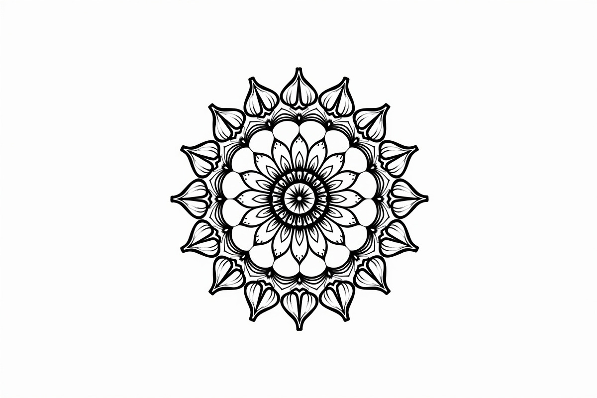 Adult Mandala Coloring Book Bundle, an Illustration by Designer_Momina (Photo 8 of 11)