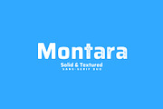 Montara - Textured+Clean sans duo, a Sans Serif Font by Pulp Creative Studios (Thumbnail 1 of 8)