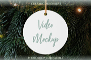 Ceramic Ornament Video Mockup, a Cups & Container Mockup by MockupsBox (Thumbnail 1 of 5)