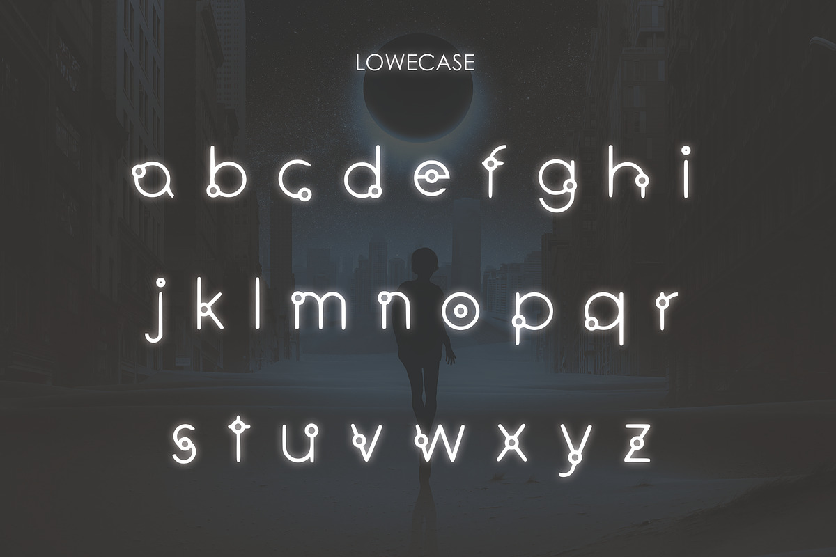EQUINOX - A Font for the Space Age preview 4